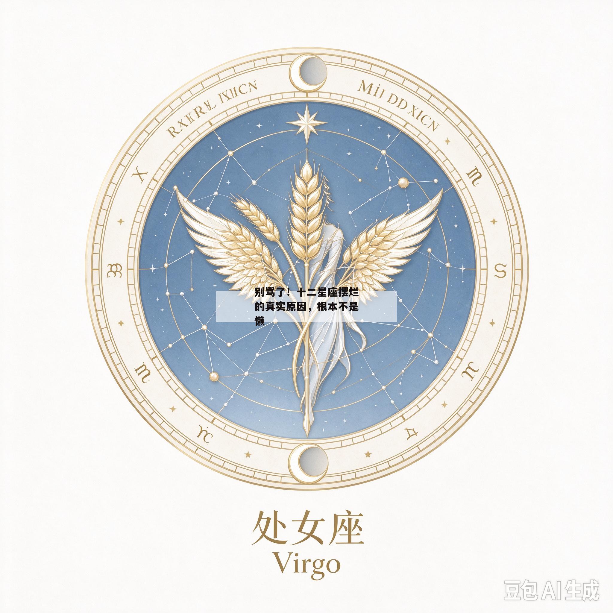 别骂了!十二星座摆烂的真实原因,根本不是懒 别骂了!十二星座摆烂的真实原因,根本不是懒
