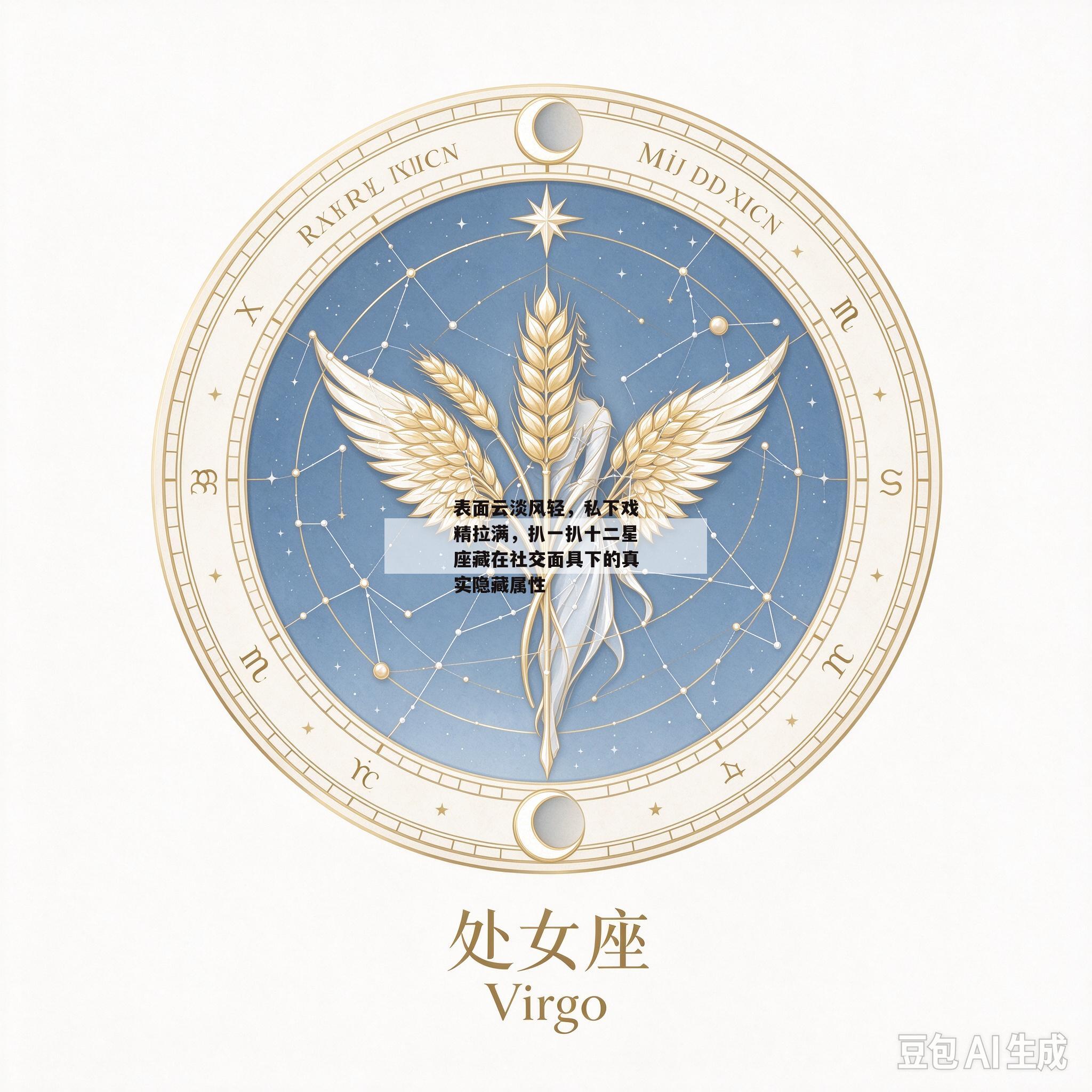 表面云淡风轻,私下戏精拉满,扒一扒十二星座藏在社交面具下的真实隐藏属性 表面云淡风轻,私下戏精拉满,扒一扒十二星座藏在社交面具下的真实隐藏属性