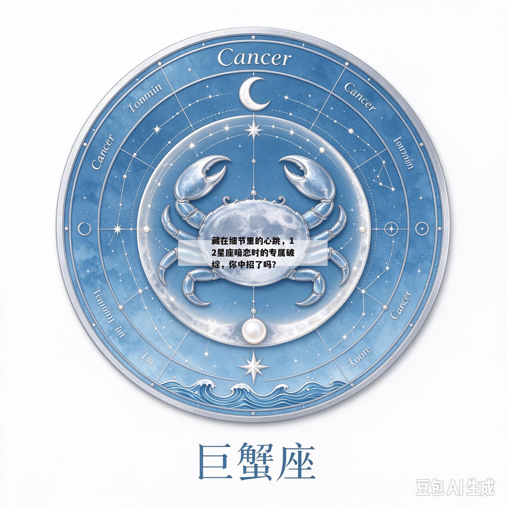 藏在细节里的心跳,12星座暗恋时的专属破绽,你中招了吗? 藏在细节里的心跳,12星座暗恋时的专属破绽,你中招了吗?