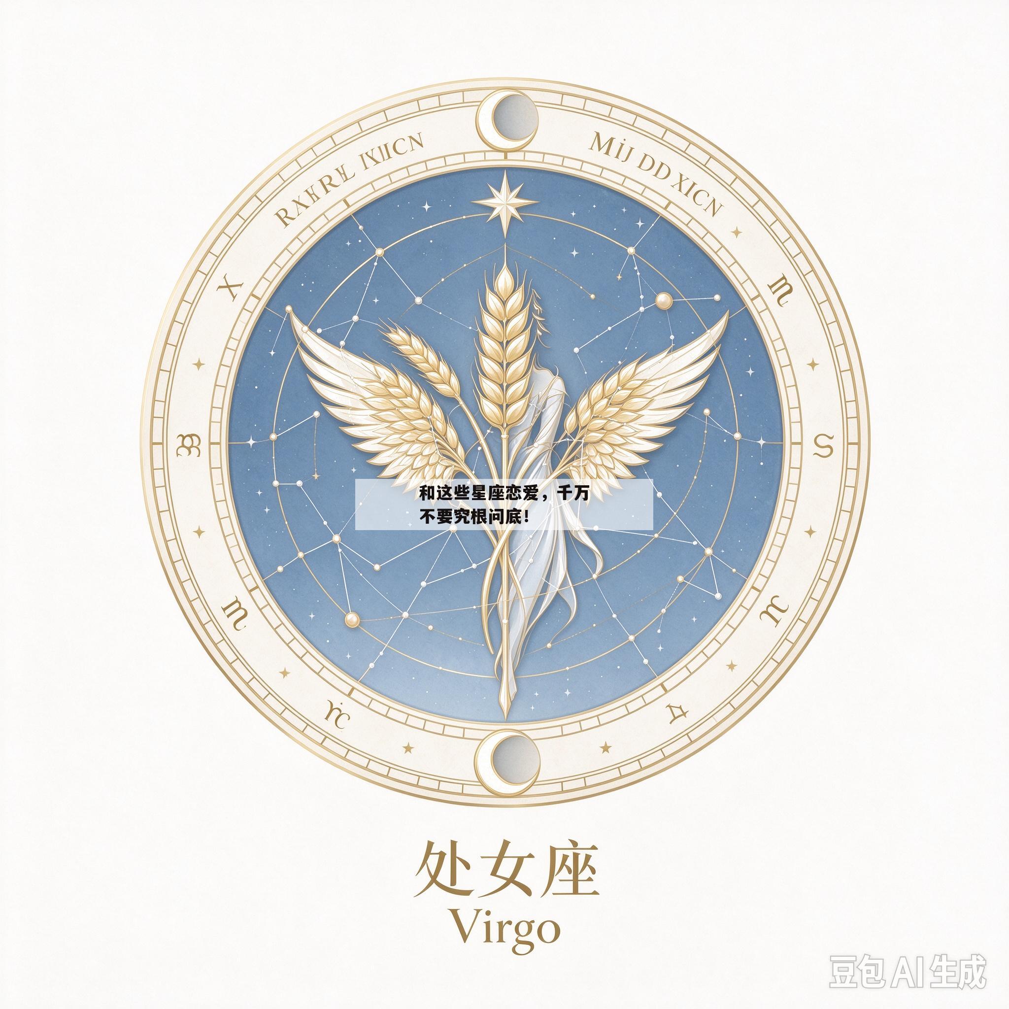 和这些星座恋爱，千万不要究根问底！