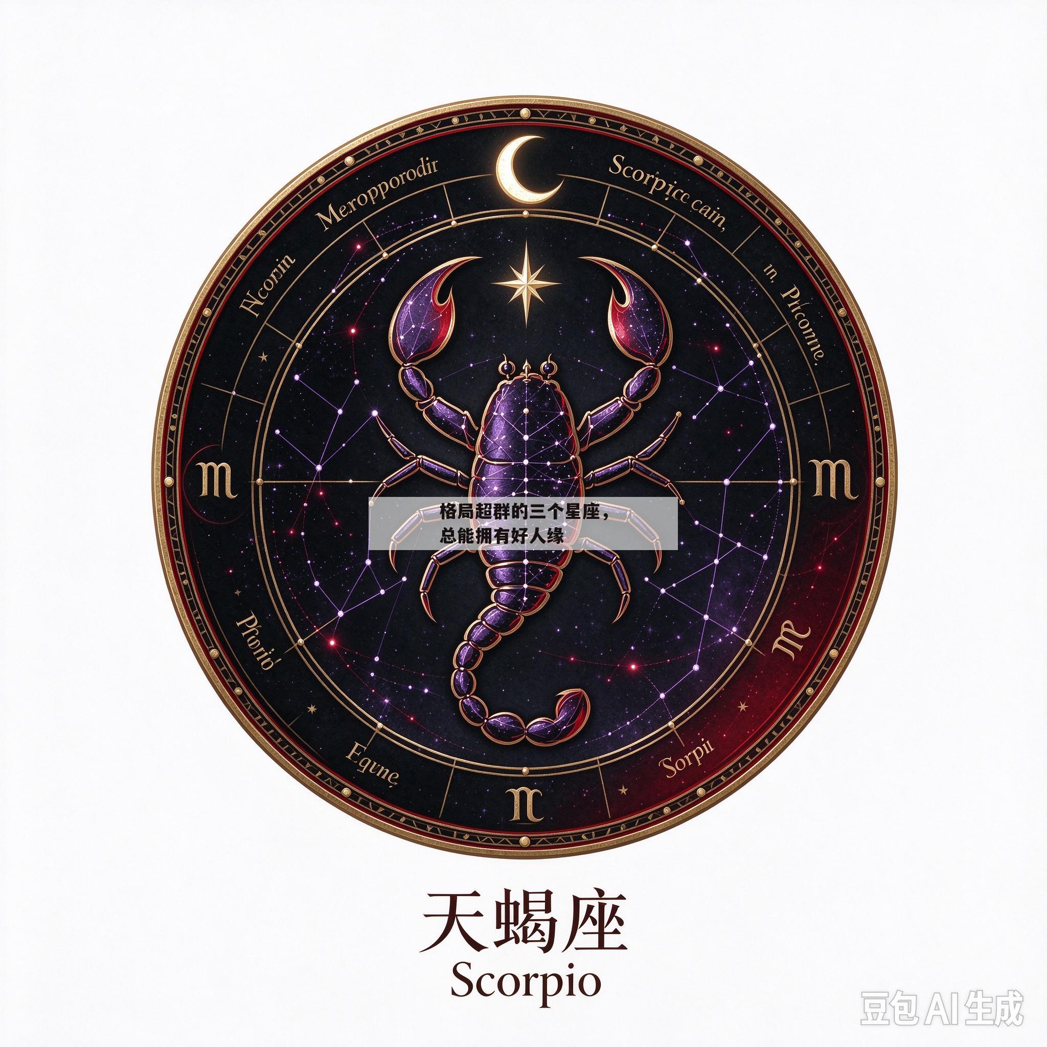 格局超群的三个星座，总能拥有好人缘