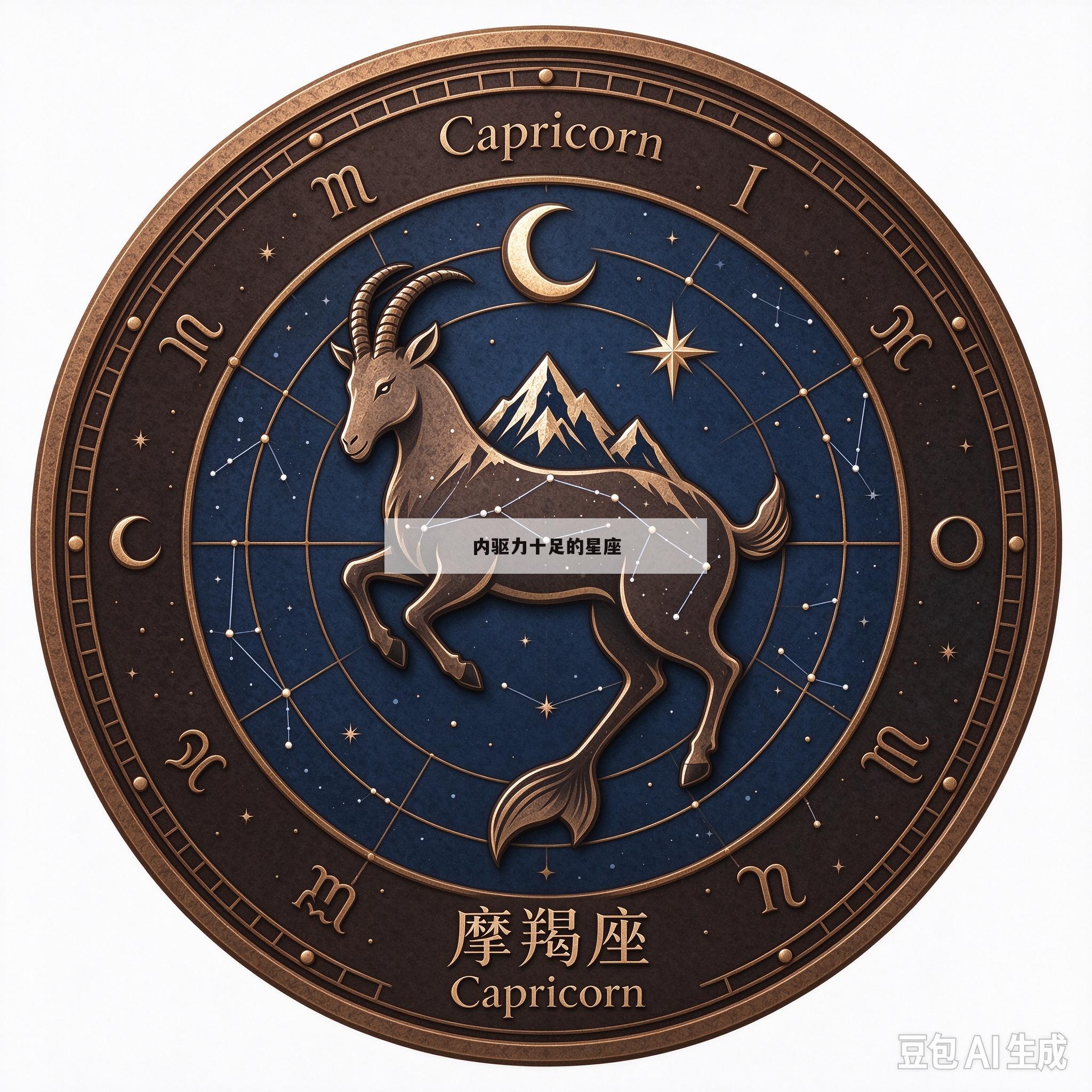 内驱力十足的星座