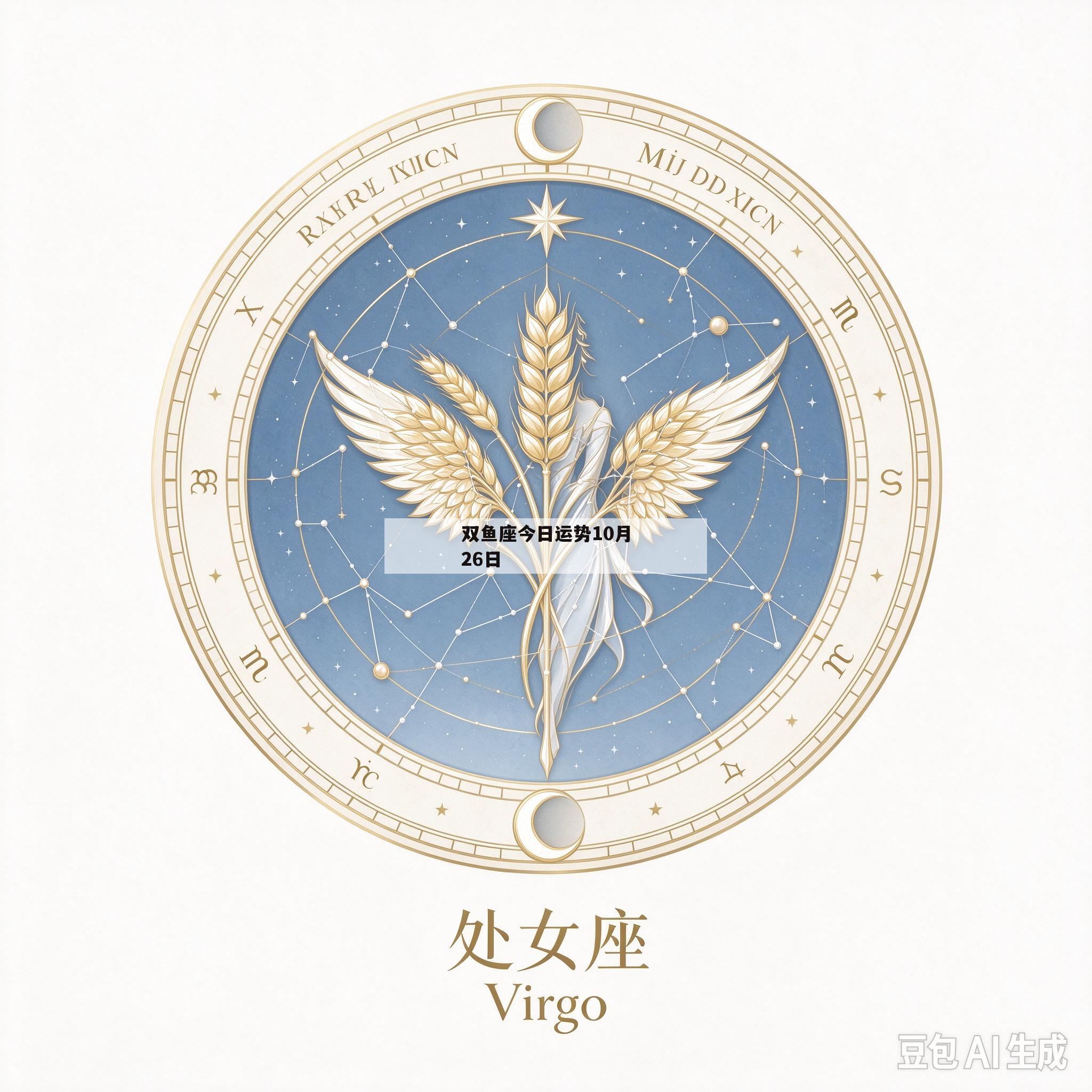 双鱼座今日运势10月26日