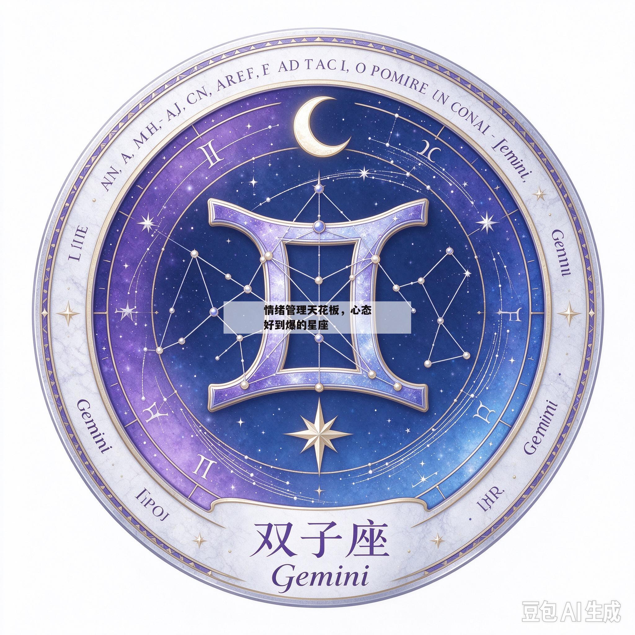 情绪管理天花板,心态好到爆的星座 情绪管理天花板,心态好到爆的星座