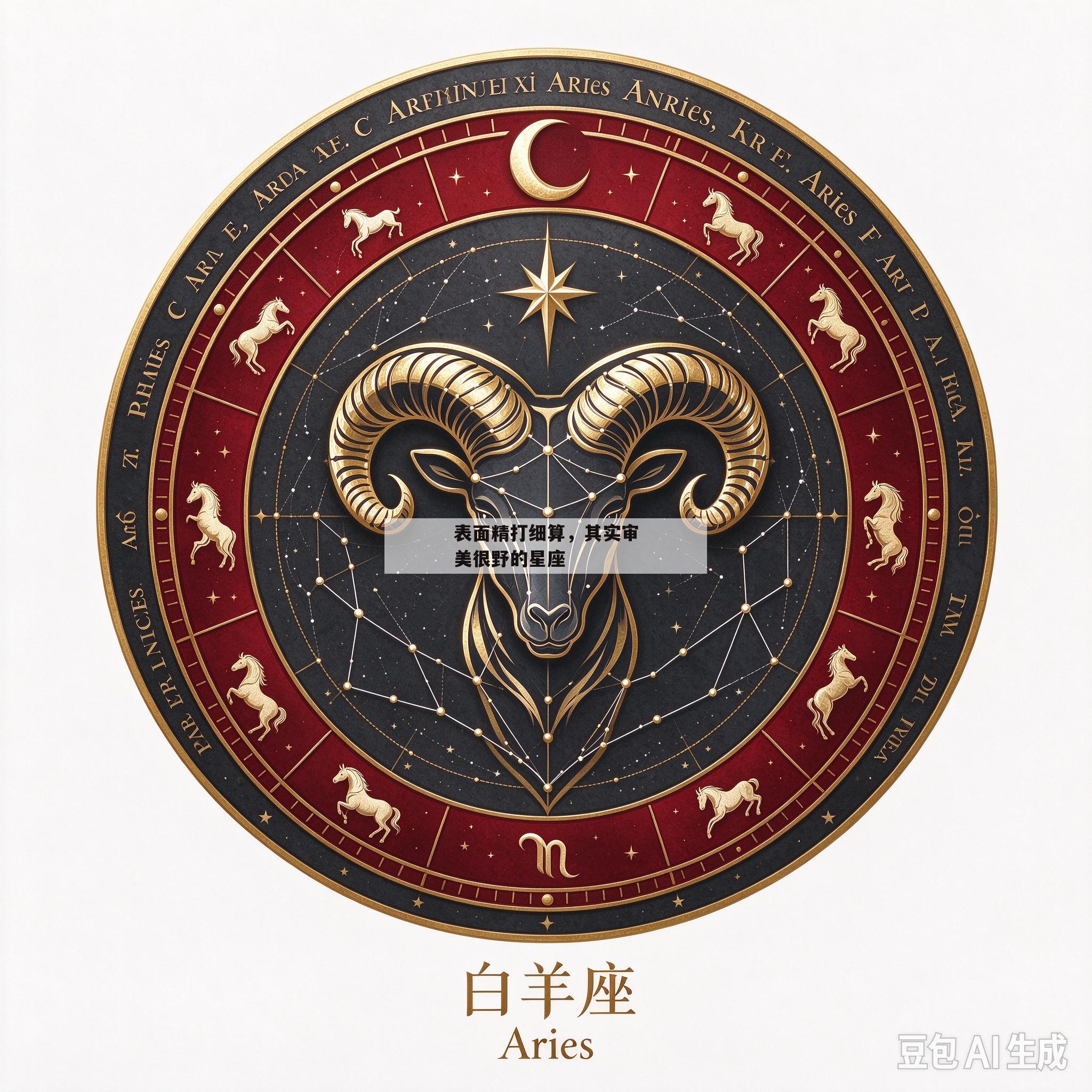 表面精打细算，其实审美很野的星座