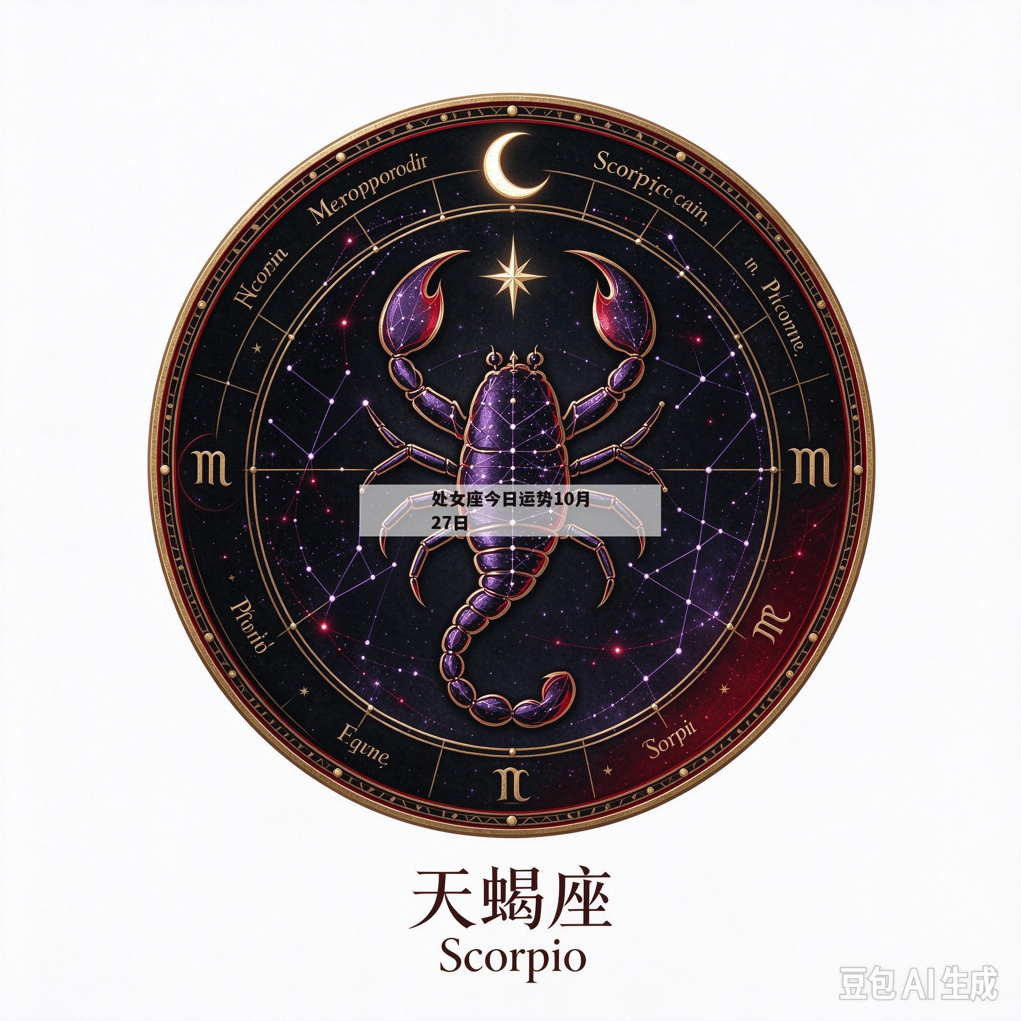 处女座今日运势10月27日 处女座今日运势10月27日